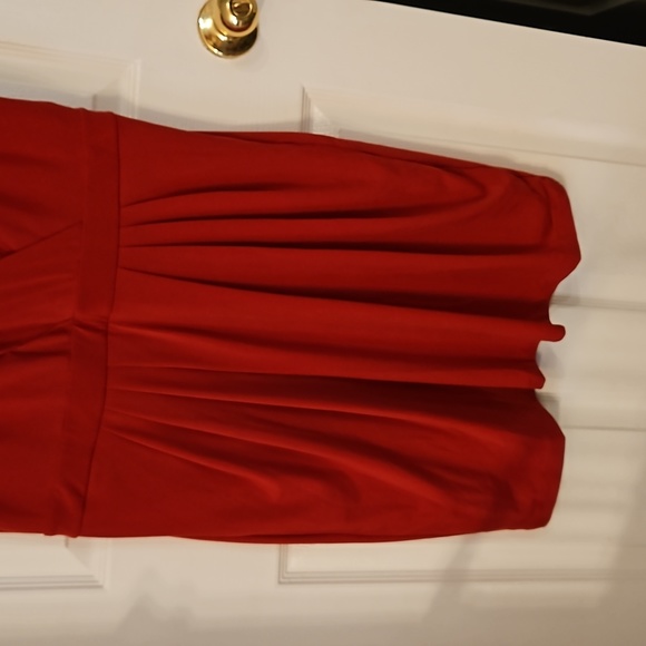 Allen B. Red Dress, sz xl - Picture 5 of 5